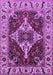 Machine Washable Oriental Purple Industrial Area Rugs, wshurb729pur