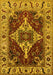 Oriental Yellow Industrial Rug, urb729yw