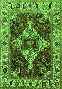 Oriental Green Industrial Rug, urb729grn