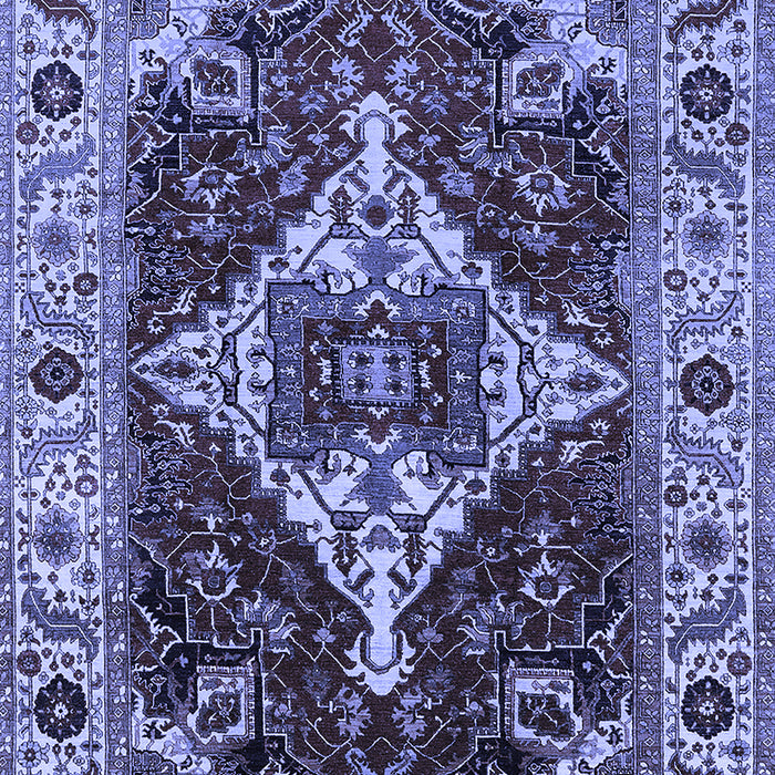 Oriental Blue Industrial Rug, urb729blu
