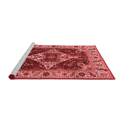 Industrial Red Washable Rugs