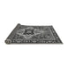 Sideview of Oriental Gray Industrial Rug, urb730gry