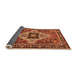 Sideview of Oriental Orange Industrial Rug, urb730org