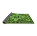 Sideview of Oriental Green Industrial Rug, urb730grn