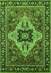 Oriental Green Industrial Rug, urb730grn