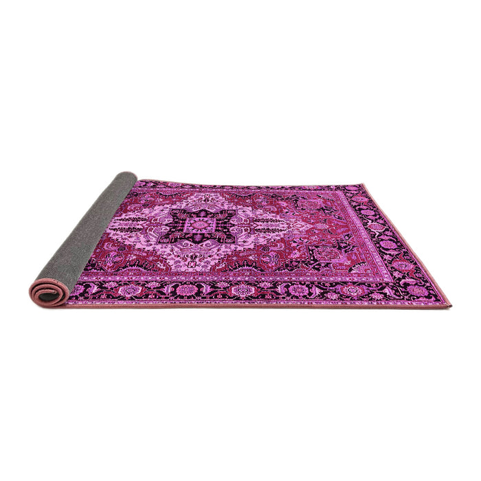 Sideview of Oriental Pink Industrial Rug, urb730pnk