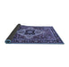 Sideview of Oriental Blue Industrial Rug, urb730blu