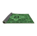 Sideview of Oriental Emerald Green Industrial Rug, urb730emgrn