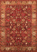 Machine Washable Oriental Orange Industrial Area Rugs, wshurb731org