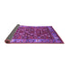 Sideview of Oriental Purple Industrial Rug, urb731pur