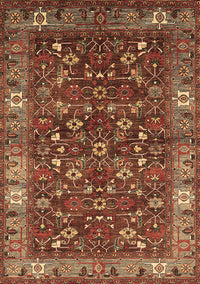 Oriental Brown Industrial Rug, urb731brn