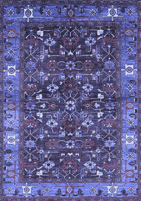 Oriental Blue Industrial Rug, urb731blu