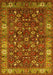 Oriental Yellow Industrial Rug, urb731yw