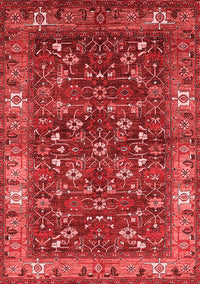 Oriental Red Industrial Rug, urb731red