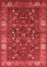 Oriental Red Industrial Area Rugs