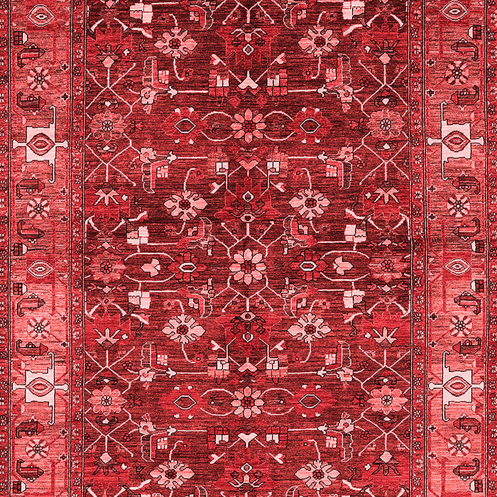 Oriental Red Industrial Area Rugs