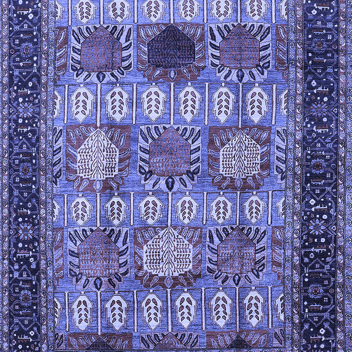 Oriental Blue Industrial Rug, urb732blu
