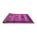 Sideview of Oriental Pink Industrial Rug, urb732pnk