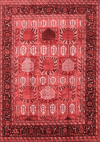 Oriental Red Industrial Rug, urb732red