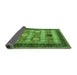 Sideview of Oriental Green Industrial Rug, urb732grn