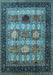 Oriental Light Blue Industrial Rug, urb732lblu