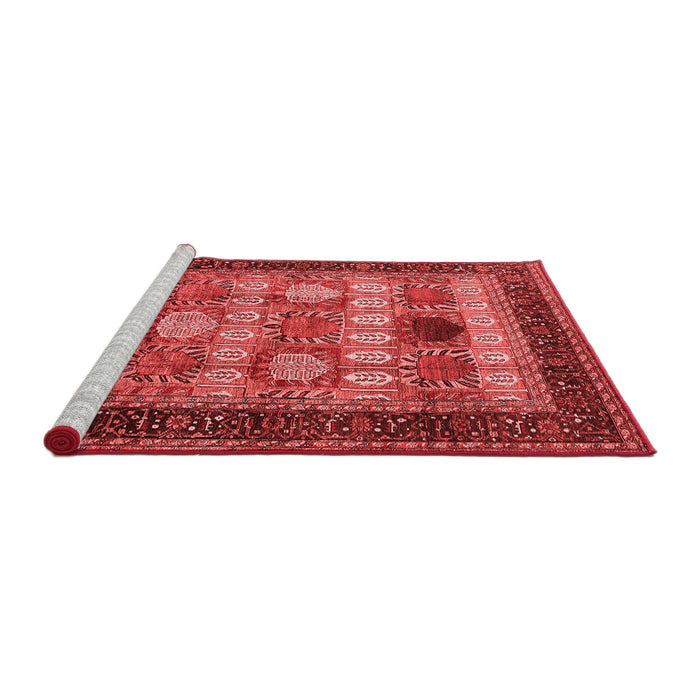 Industrial Red Washable Rugs
