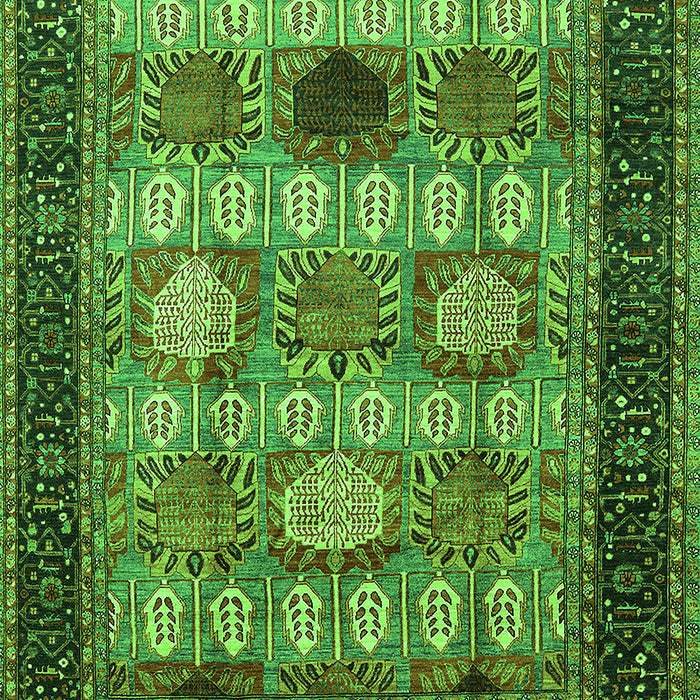 Oriental Green Industrial Rug, urb732grn