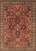 Oriental Brown Industrial Rug, urb733brn