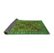 Sideview of Oriental Green Industrial Rug, urb733grn