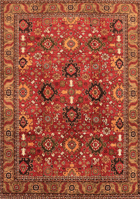 Oriental Orange Industrial Rug, urb733org