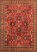 Oriental Orange Industrial Rug, urb733org