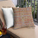Front View of Mid-Century Modern Urban Square Camel Brown Throw Pillow, 18 inch by 18 inch, pwurb734