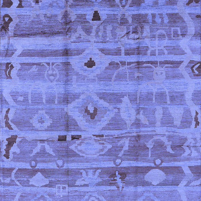 Oriental Blue Industrial Rug, urb734blu
