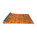 Sideview of Oriental Orange Industrial Rug, urb734org