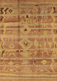 Oriental Brown Industrial Rug, urb734brn