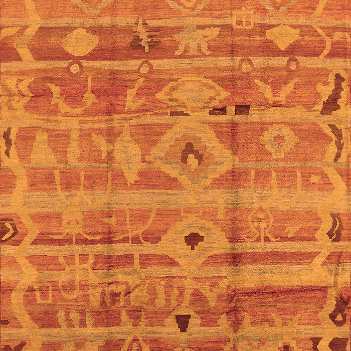 Oriental Orange Industrial Rug, urb734org