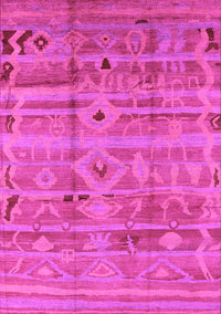 Oriental Pink Industrial Rug, urb734pnk