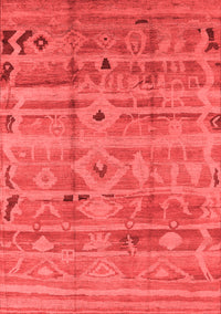 Oriental Red Industrial Rug, urb734red