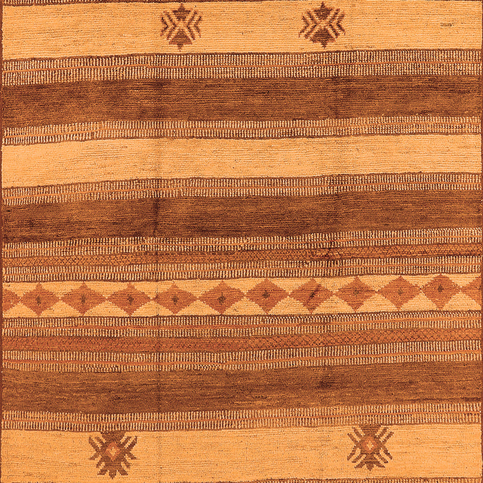 Machine Washable Oriental Orange Industrial Area Rugs, wshurb735org