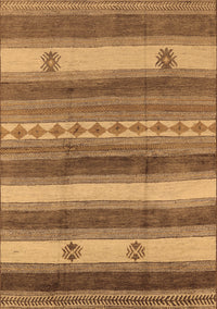 Oriental Brown Industrial Rug, urb735brn