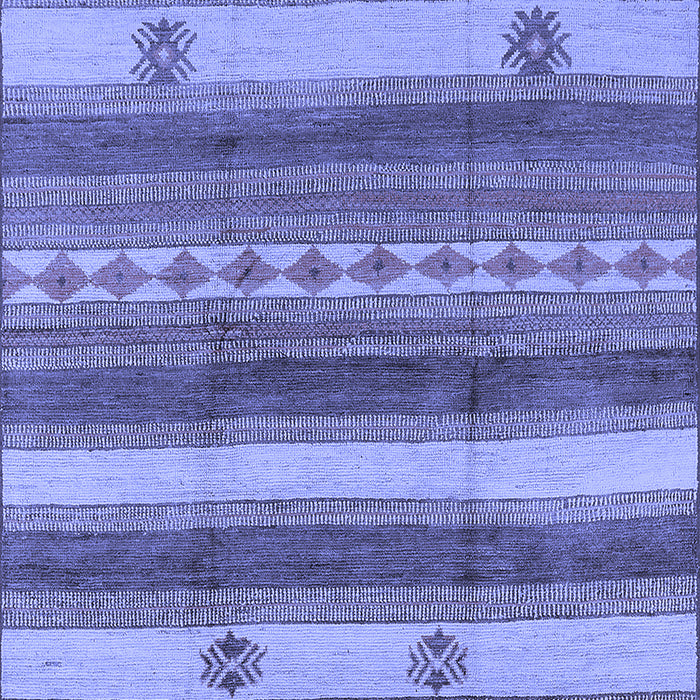 Oriental Blue Industrial Rug, urb735blu