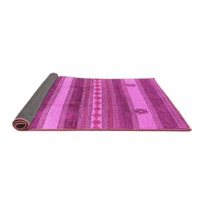 Sideview of Oriental Pink Industrial Rug, urb735pnk