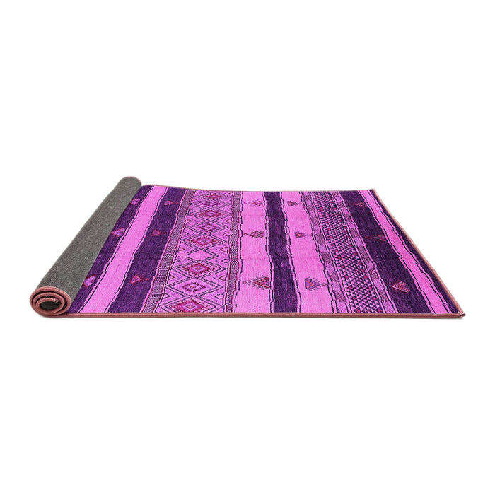 Sideview of Oriental Pink Industrial Rug, urb736pnk