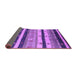 Sideview of Oriental Purple Industrial Rug, urb736pur