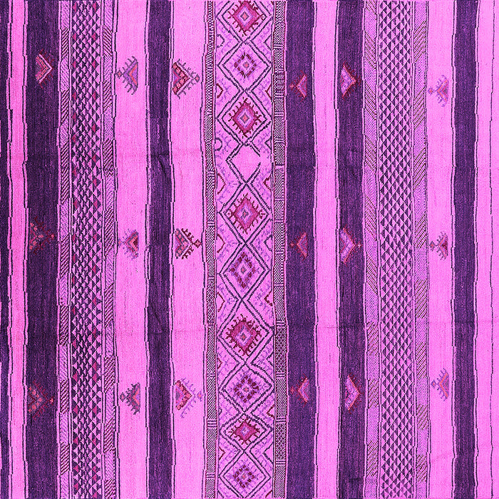 Square Oriental Pink Industrial Rug, urb736pnk
