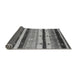 Sideview of Oriental Gray Industrial Rug, urb736gry