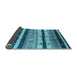 Sideview of Oriental Light Blue Industrial Rug, urb736lblu