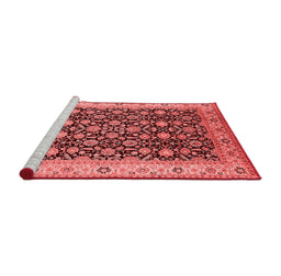 Industrial Red Washable Rugs