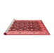 Industrial Red Washable Rugs