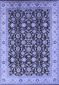 Oriental Blue Industrial Rug, urb737blu